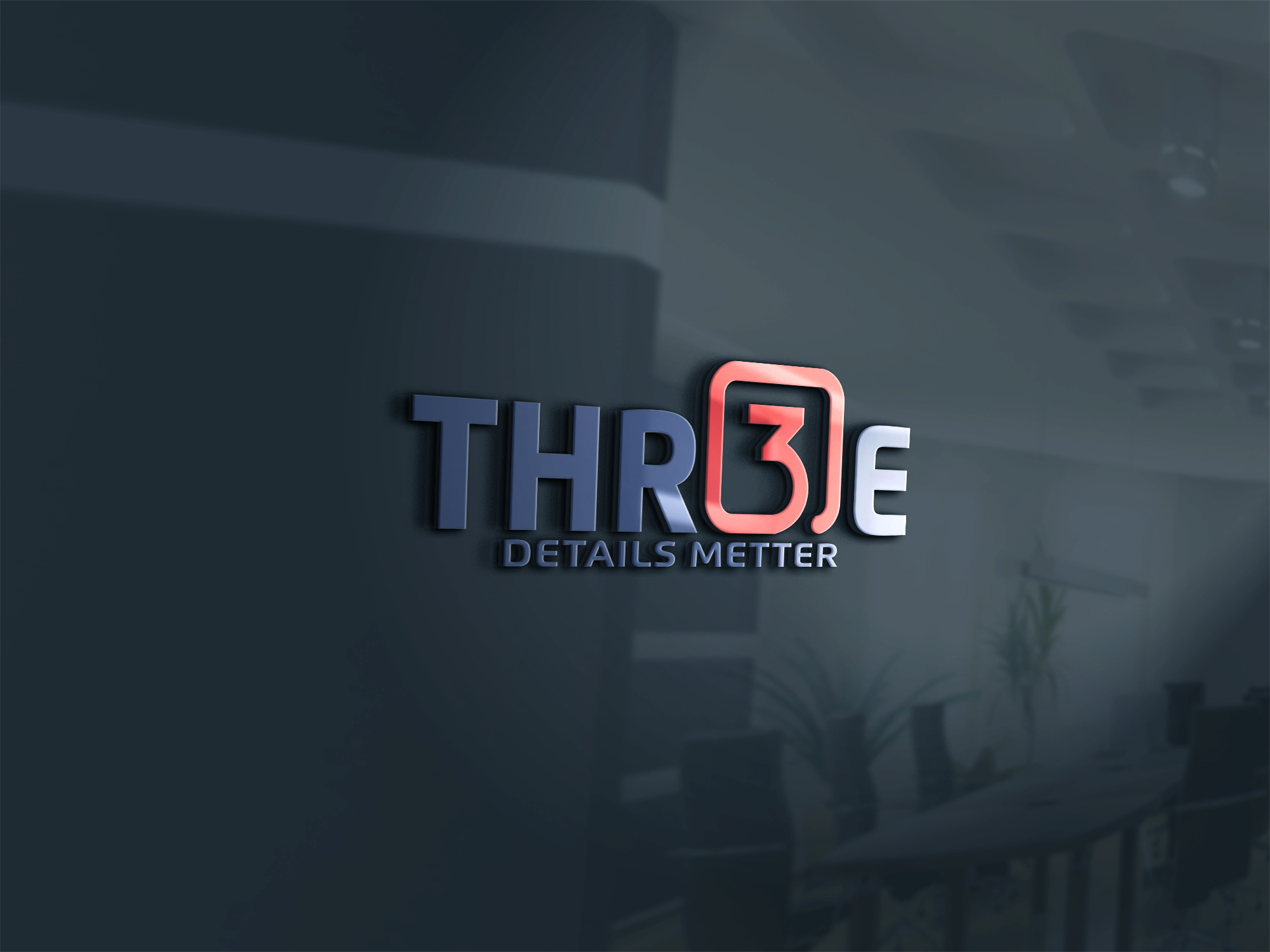 Logo Design for Thr3e