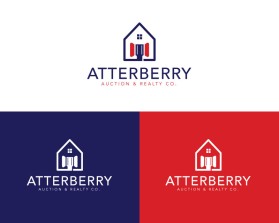 Atterberry Auction &amp; Realty Co. entry by malangdesign
