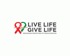 Live Life, Give Life entry by dsdezign