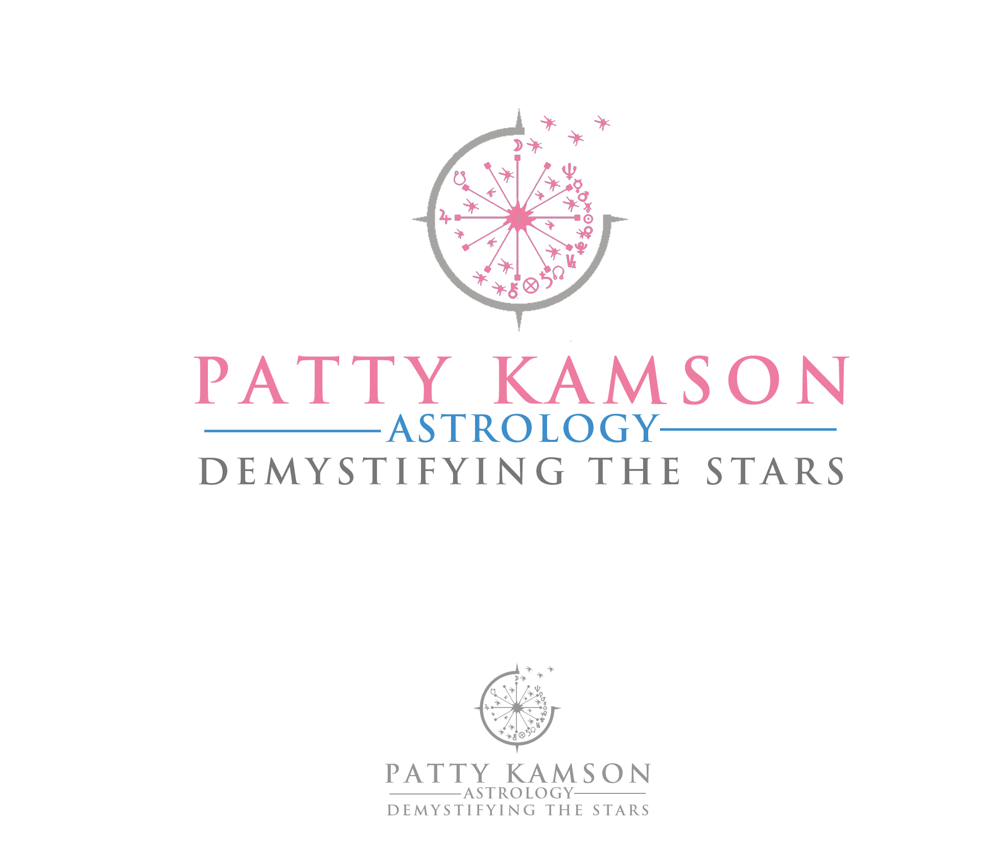 Logo Design for Patty Kamson Astrology - www.PattyKamson.com