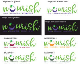 Winning entry: Nourish entry by DORIANA999