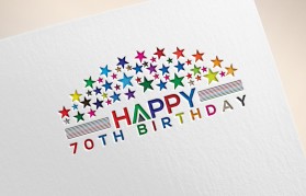 Happy 70th Birthday  entry by Design Rock