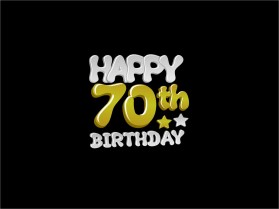 Happy 70th Birthday  entry by Farhan