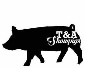 Winning entry: T&amp;A Showpigs entry by JayeBirdsMomma