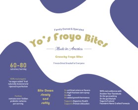 Yo&rsquo;s Froyo Bites  entry by schdzine