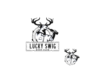 Winning entry: Lucky Swig Hunt Club entry by Tomasz Butrykowski