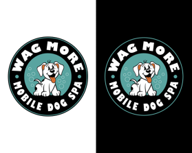 Winning entry: Wag More Mobile Dog Spa entry by ChampenG