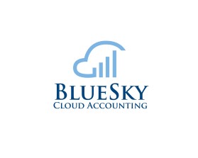 BlueSky Cloud Accounting entry by Logos