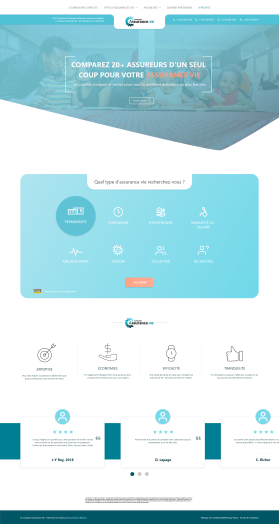 comparer assurance vie entry by UDISIGN