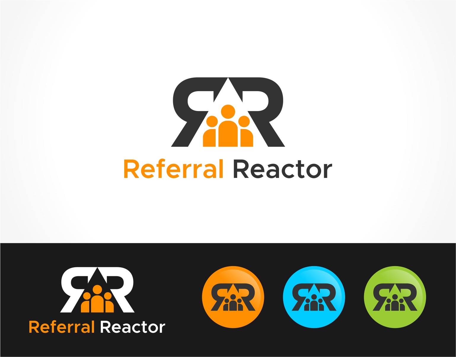 Logo Design for Referral Reactor