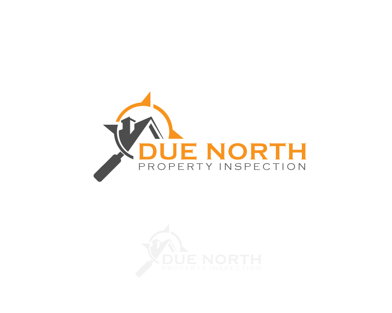 Logo Design for Due North Property Inspection