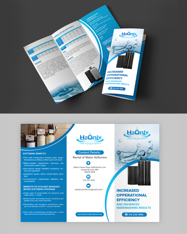 winning Brochure Design entry by Amit1991