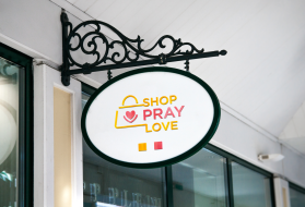 Shop Pray Love entry by AULart