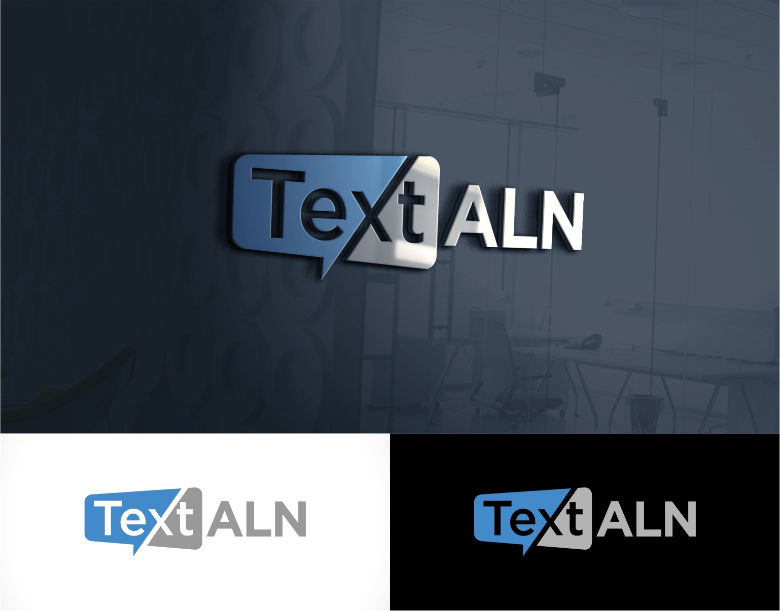 Logo Design for Text ALN