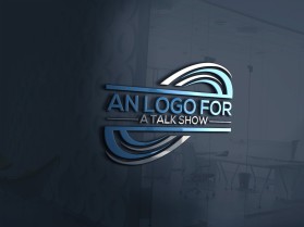 An logo for a talk show entry by Design Rock