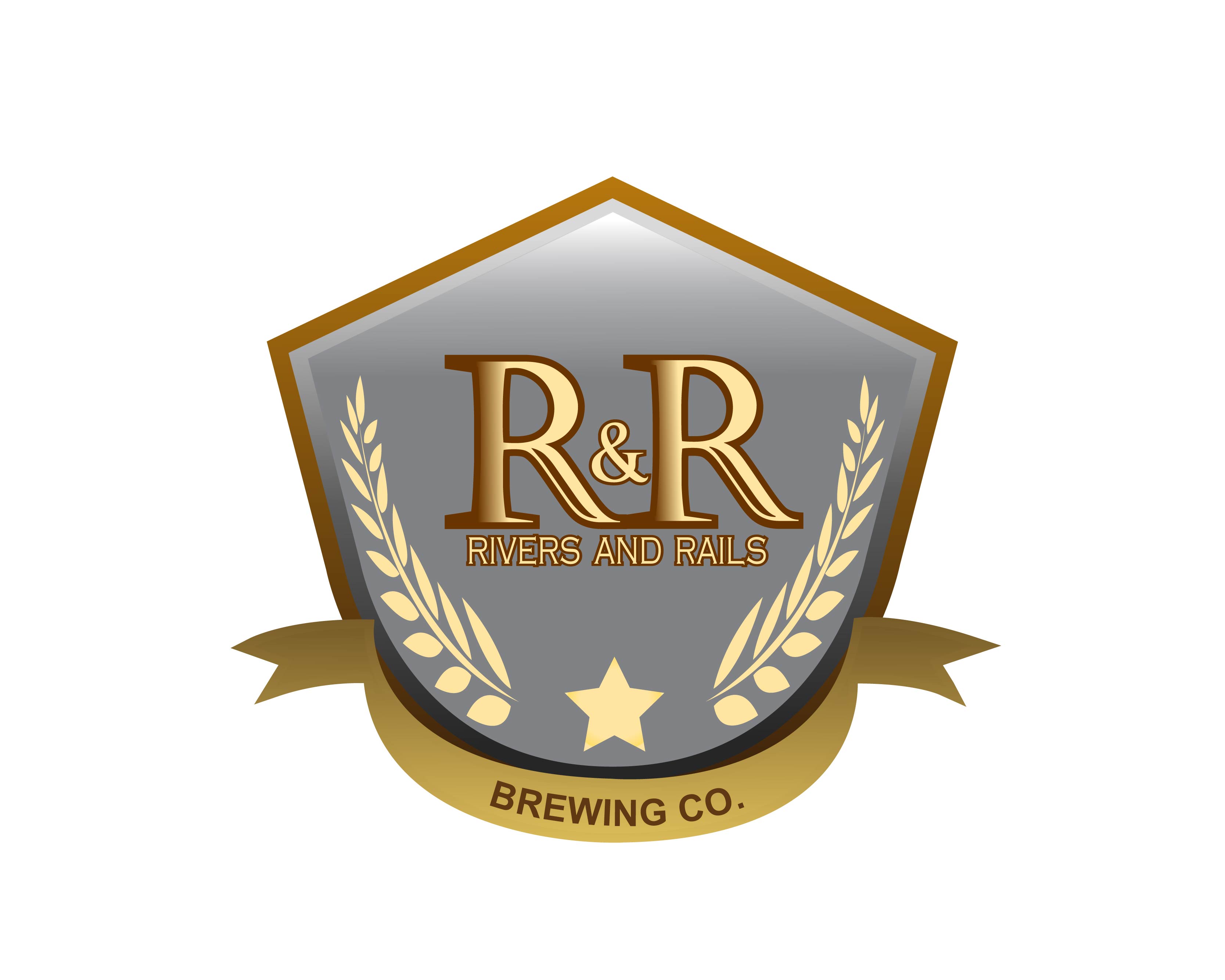 Logo Design for Rivers and Rails Brewing Co.