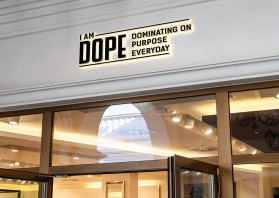 I AM D.O.P.E. entry by wellbeing