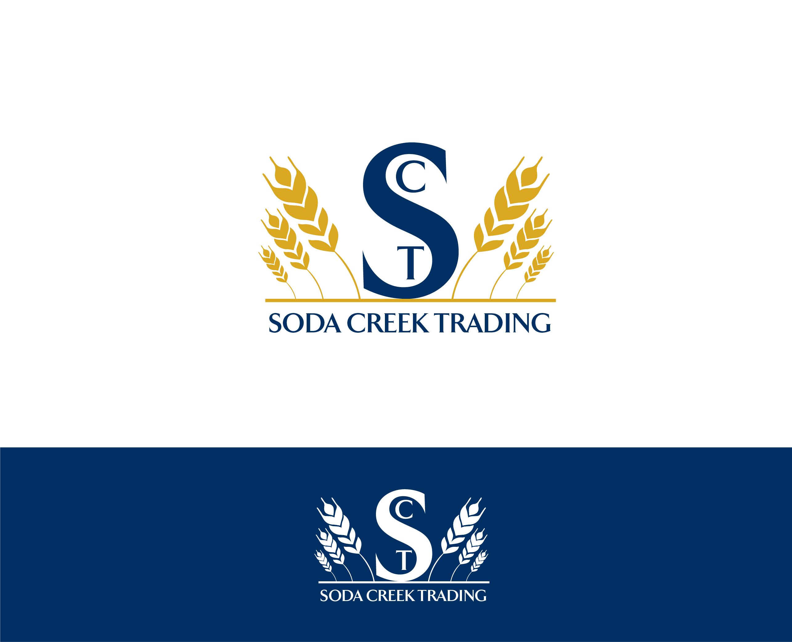 Logo Design for Soda Creek Trading 