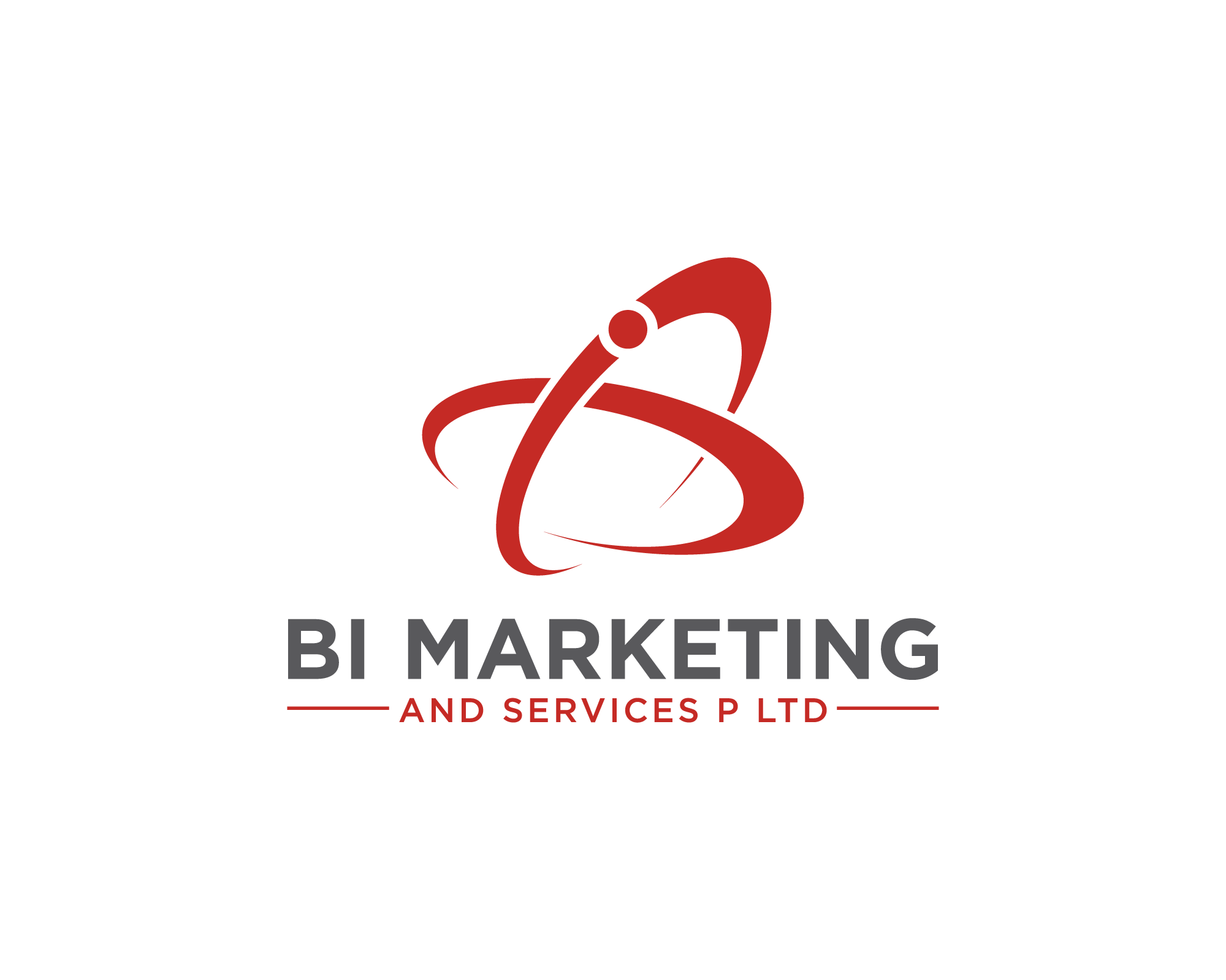 Logo Design for BI Marketing and Services P Ltd