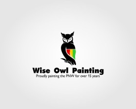 Wise Owl Painting entry by adven.kristian