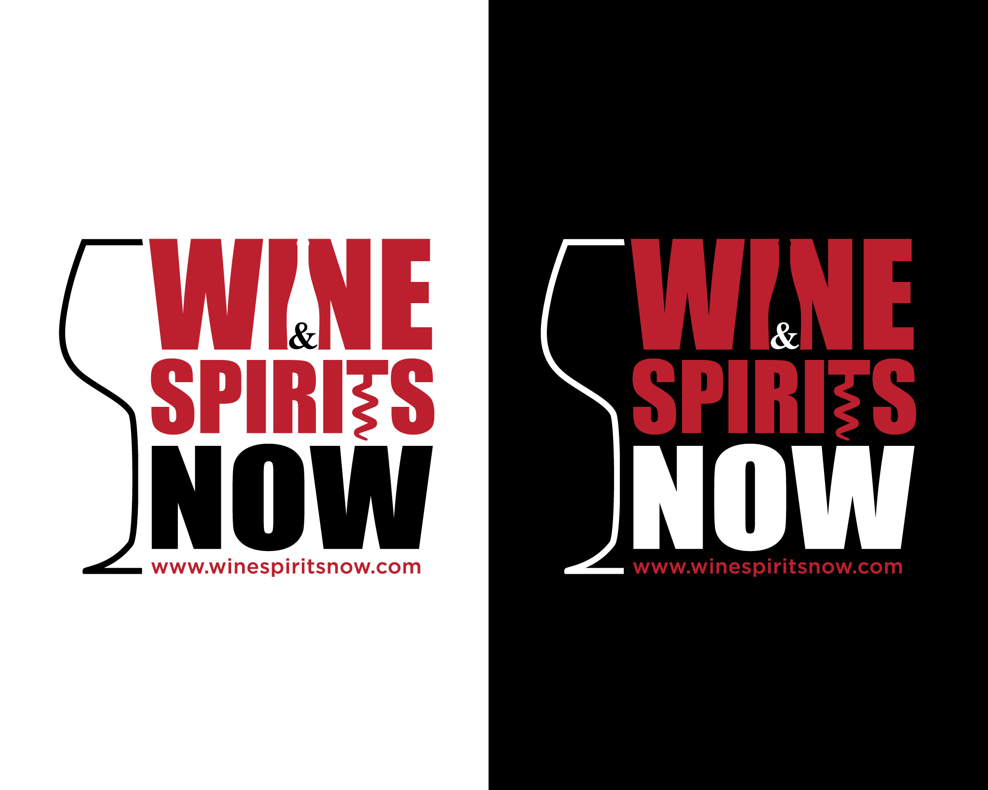 Logo Design for Wine &amp; Spirits Now