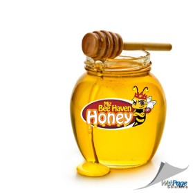 Miz Bee Haven Honey entry by webpagesol