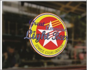 Great American Light Beer entry by arif fardian