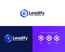 Leadify Digital Marketing entry by LogoStarz