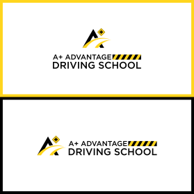 Winning entry: A+ Advantage Driving School entry by secretart id