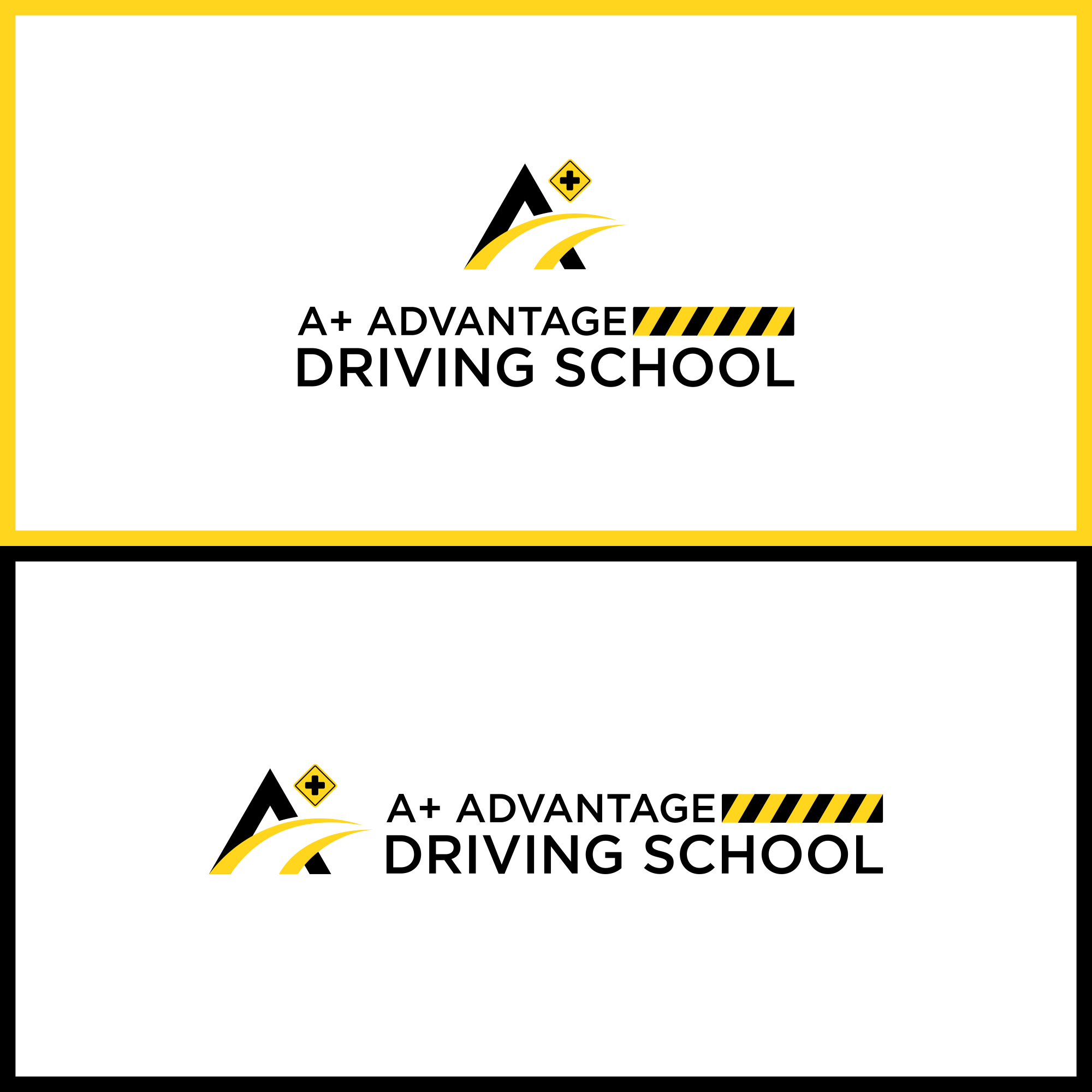 Logo Design for A+ Advantage Driving School