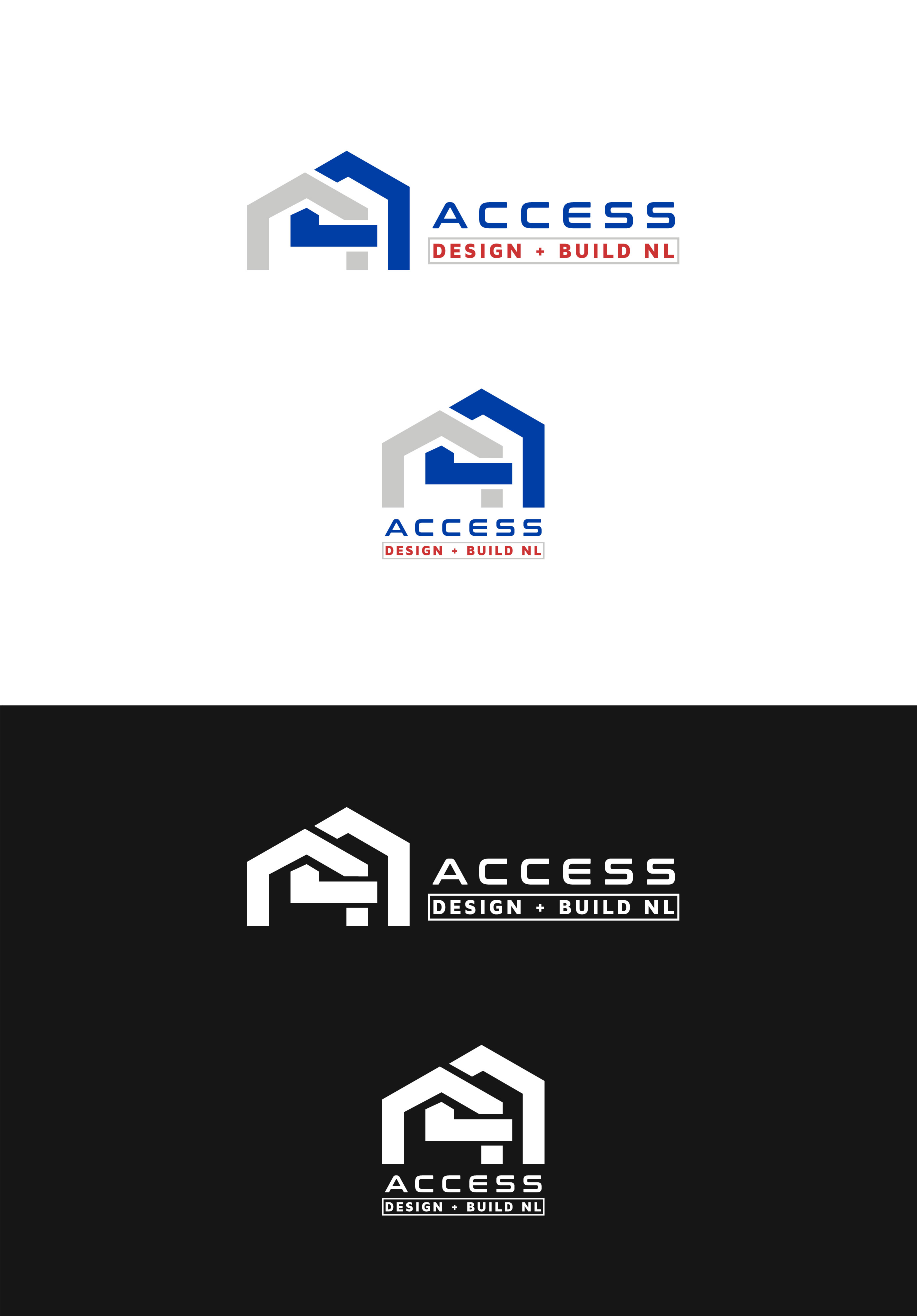 Logo Design for Access Design and Build NL