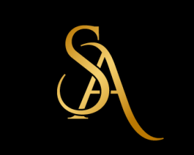 Elegant GOLD Two-Letter Logo with "S" and "A" entry by andrelopes