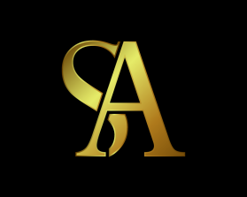Elegant GOLD Two-Letter Logo with "S" and "A" entry by andrelopes