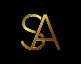 Elegant GOLD Two-Letter Logo with "S" and "A" entry by andrelopes