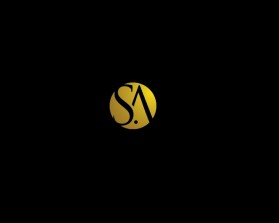 Elegant GOLD Two-Letter Logo with "S" and "A" entry by nabila42091