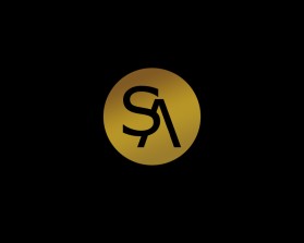 Elegant GOLD Two-Letter Logo with "S" and "A" entry by nabila42091