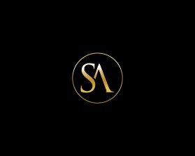Elegant GOLD Two-Letter Logo with "S" and "A" entry by Virus 525