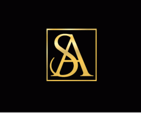 Elegant GOLD Two-Letter Logo with "S" and "A" entry by kbcorbin