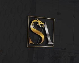 Elegant GOLD Two-Letter Logo with "S" and "A" entry by quimcey