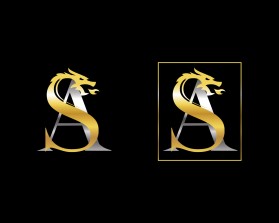 Elegant GOLD Two-Letter Logo with "S" and "A" entry by quimcey