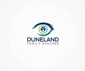 Winning entry: Duneland Family Eyecare entry by wongsanus