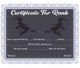 Arena Combat, certificate for rank entry by MD RASHID