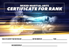 Graphic Design entry 1810236 submitted by digitale to the Graphic Design for Arena Combat, certificate for rank run by Scavone1983