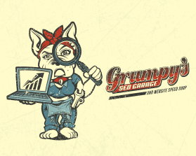 Grumpy's SEO Garage and Website Speed Shop entry by Edison Salomon