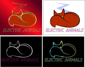 Electric Animals (these words don't have to be on the logo) entry by Mariia Beliaeva