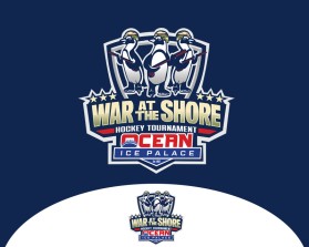 Winning entry: War at the Shore Logo  entry by CUPU