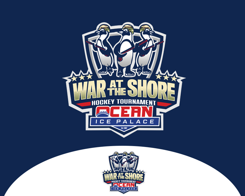 Logo Design for War at the Shore Logo