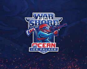 War at the Shore Logo  entry by taks0not