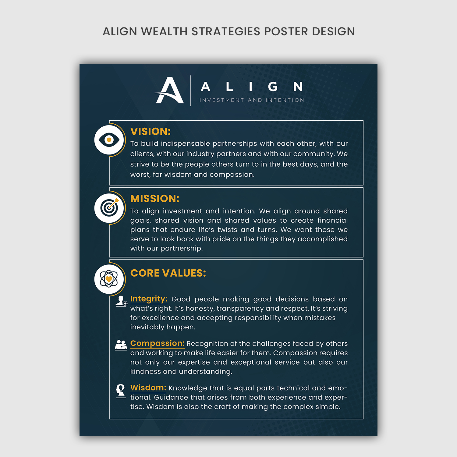 Graphic Design for Align Wealth Strategies LLC