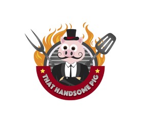 That Handsome Pig entry by Andrea Perez